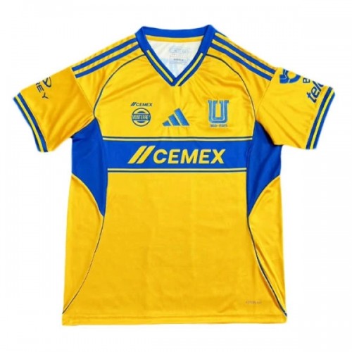 Maglia Tigres UANL Primo 2025-26 Maniche Corte - Uomo Maglia Tigres UANL Primo 2025-26 Maniche Corte - Uomo